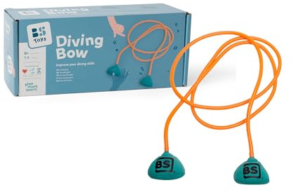 BS Toys Tauchbogen - Pädagogisches Wasserspielzeug für 1-4 Spieler - Ab 3 Jahren - Oranien