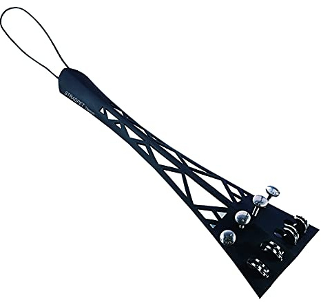 STRADPET Titan-Saitenhalter-Set mit Tailgut Pro | 4 integrierte Titanhebel