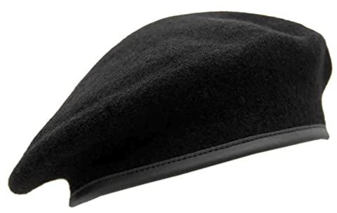 baum-m gmbh Commando Barett Militärmützen Wollmützen für Männer und Frauen Armeemütze Baskenmütze Bundeswehr