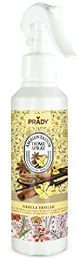 PRADY - Spray Maison Cannelle Vanille - Parfum d'Intérieur - 220 ml - Créez une ambiance chaleureuse.