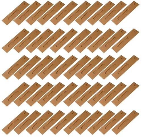 Umweltfreundliche Stiftehalter Box - Kraftpapier Karton Geschenk Bleistift Verpackung - Bürobedarf Geschenkverpackung Stifteetui - 50 Stück Recycelbar