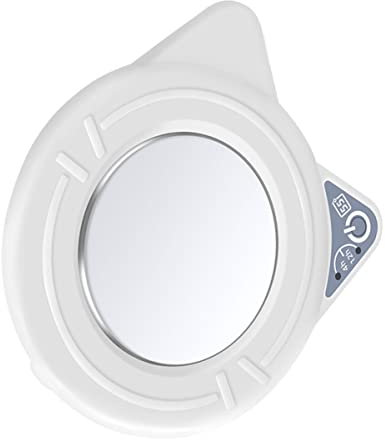 KICHOUSE Tea Cup Warmer Plate USB-Powered Beverage Warmer Electric Coaster Immersion Heater Cat Design for Office Home Travel