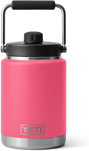 YETI Rambler Jug, Vacuum Insulated Stainless Steel Jug with Leakproof Magcap, Tropical Pink, 1.8 L