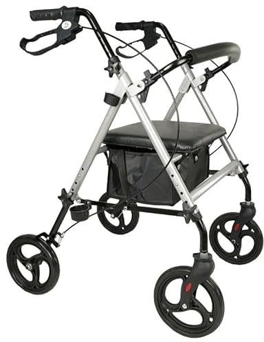 Rollator Alluminio Leggero 4 Ruote Pieghevole