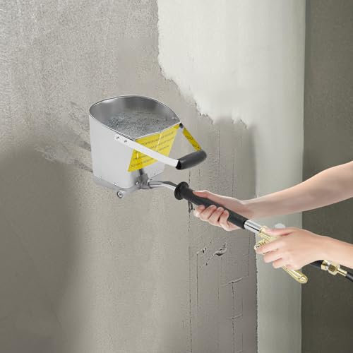 Spruzzatore da parete professionale per mortaio, 3,5 l, 4 pistole a getto d'imbuto, pistola a spruzzo, strumento per pittura a parete, pistola a spruzzo per pareti, soffitti, cemento, malta, 8 bar