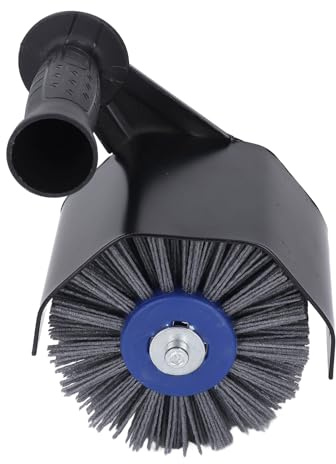ZAWELIYO Grinding Wheel Brush, Burnishing Polishing Machine Attachment M10 80 Grit Wire Drawing Wheel Angle Grinder Attachment for Stainless Steel Grinding Grit Wheel