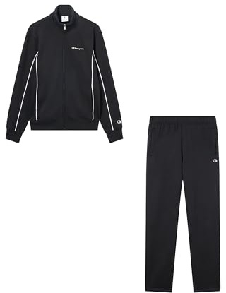 Champion Tuta Legacy Uomo, Nero, XL