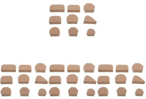 LALAFINA 36piezas Moldes De Asas Para Tazas De Herramienta Para Crear Mangos De Tazas Accesorios