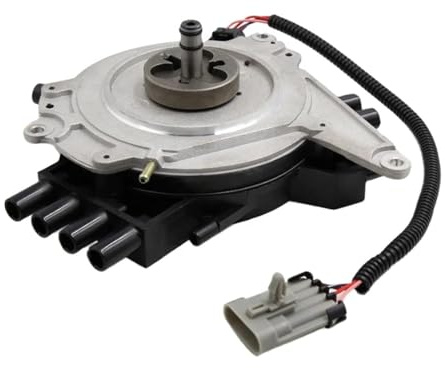 Azxcvbnm Distributore di accenditori con tappi e cablaggio del rotore per 01104032 1104032 19212300 1103916 DST1833 GM05 84-1833 30-1833