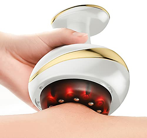 Masajeador Eléctrico Con Ventosas, Masajeador Eléctrico GuaSha De Terapia USB Recargable Con Ventosas