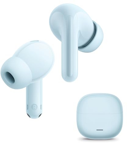 XIAOMI REDMI Buds 8 Lite – Auriculares inalámbricos Bluetooth in-Ear con ANC 42 dB, Driver de 12,4 mm, Graves intensos, hasta 36 h de autonomía, 5 ajustes de EQ y Bluetooth 5.4. Azul