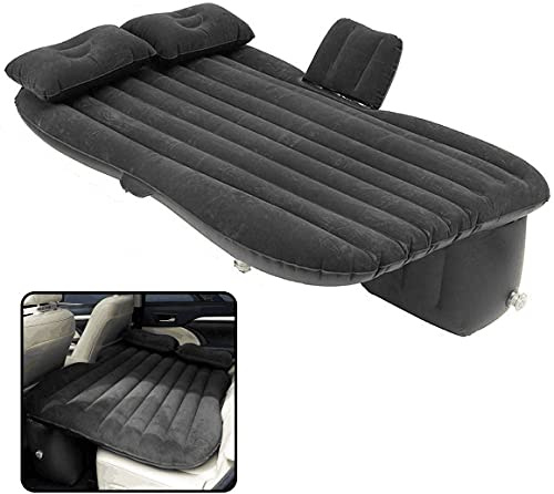 Matelas gonflable de voyage Pour voiture, van, camion, en camping, , PVC, SUV BLACK, Unfold Size: 70.9×50×4.7
