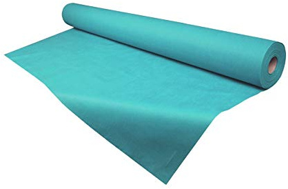 chiner Rollo Mantel Newtex Turquesa 1,20 x 50 m | Polipropileno 100%, 50 g/m2, Apto para uso alimentario, Lavable, Uso desechable