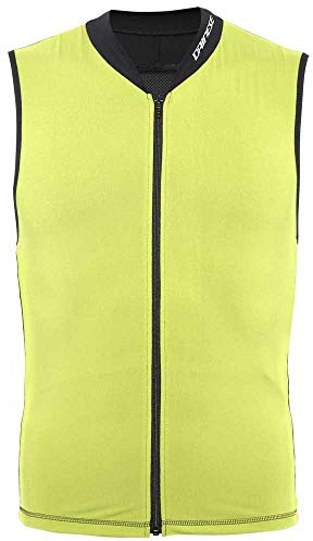Dainese - Auxagon Vest,Chaleco Protector Esquí, Protector Espalda Esquí,Verde ácido/Negro,para Hombres y Mujeres