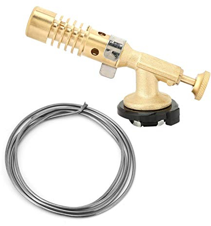 Welding Gas Torch,Portable Welding Gas Torch Flame Gun Electronic Ignition for Cooking Barbecue