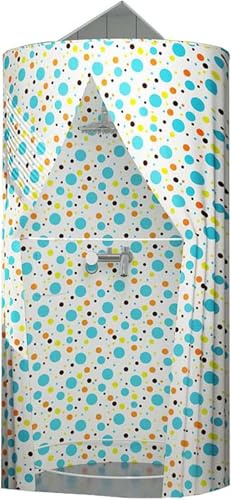 Kabine Faltbare Sitzende Kabine Duschtoilettencamping Pop -Up -Duschzelt Für Campingreisen, Wechsel Und Dusche 100 X 200 cm,D