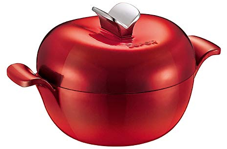 Terrakotta Kochtopf Casserole Dish Gusseisen Binaunes Geschirr Mit Deckel Harte Emaille -Beschichtung Apfel -Suppentopf, Induktionskocher Gasherd General