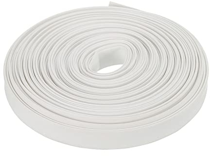 Rebower Chaleur Rétrécissement Tube 2:1 Câble Gaine Tube Emballage, [pour Électrique Isolation Protection] - 7mm Dia/10m/Blanc