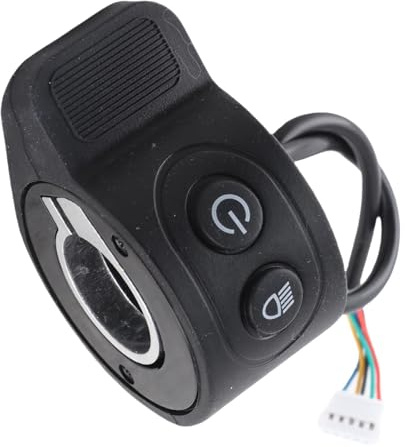 KIMISS Daumengas Elektrischer Scooter Thumb, Elektroroller Gaspedal Scooter Zubehör Gasbeschleuniger Ersatz Elektroroller Integrierter Schalter Outdoor Supplies