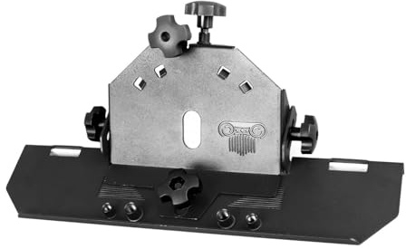 45 Degree Tile Chamfering Tool, Portable Tile Chamfering Machine for 115/125 Angle Grinder, Manual Angle Cutting Tool for Cutting Tile Ceramic (Black Screw)