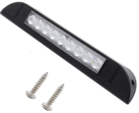 Barra luminosa interna per auto, barra luminosa a LED per yacht | Barra luminosa LED interna per yacht RV 12 V,Goditi l'illuminazione esterna per veicoli da viaggio su strada impermeabile con
