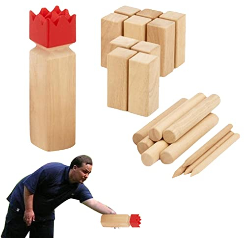 Ruwshuuk Outdoor-Spiel - Yard-Spielset,Chess Lawn Yard Outdoor-Spiele für Erwachsene und Familien-Wurfspiele, wählen Sie Hinterhof- oder Regulierungsgröße