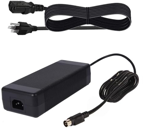 Power Supply Adapter 4-Pin 48V 37500mA Compatible with Swann NVR16-8580 16 Ch 4k Network Video Recorder Ultra HD CCTV Security System NVR16-8580RN NVR-168580 FJ-SW2028A48003750,FJ-SW2028A48003850