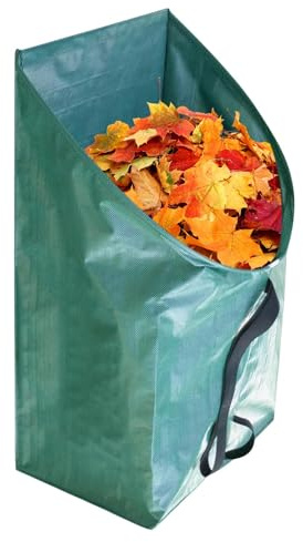 Laubsammler – 200 L Outdoor-Laubsammelsack, Multifunktionaler Laubsammelsack | Wiederverwendbare Gartentasche Zum Sammeln Von Blättern, Garten, Hinterhof, Bauernhof, Rasen, Park, (39,37 X 21,26 X 15,7