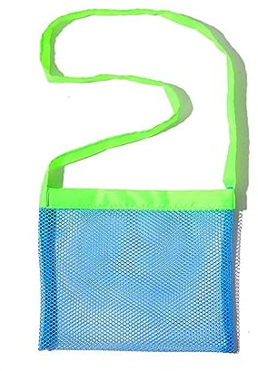 Sac à jouets en maille Jouet de plage sac en maille enfants coquille sac de rangement jouet de plage coquillage sac maille piscine sac sable jouets accessoires de natation for les enfants Sac de range