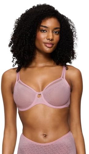 Triumph Women's Signature Sheer W01 EX Bra, Blossom Kiss, 90C