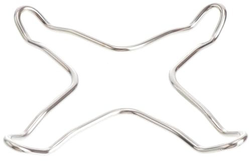 Gas Ring Reducer 2pcs Stove Gas Ring Wok Burner Stand Grate Pot Support Grates Holder Trivet Reducer Coffee Rack Range Iron Cast Replacement Cooktop