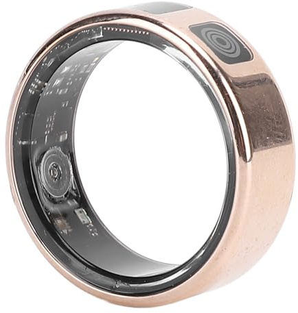 Plyisty Smart Ring Health Tracker Muti Sportmodi Smart Fitness Tracker Ring IP68 Touchscreen, Echtzeitüberwachung, (Größe 12 (Innendurchschnitt: 21,5 mm / 0,85)