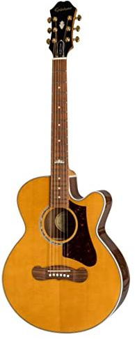 Epiphone J-200 EC Studio Parlor Vintage Natural Westerngitarre