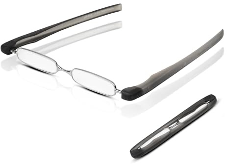 BEDO Easy Carry Mini Compact Slim Reading Glasses Lightweight Portable Readers 1.5