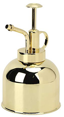 Fdit Edelstahl Handdruck Pflanze Blume Gießkanne Sprühflasche Garden Mist Sprayer für Tropische Pflanzen wie afrikanische Veilchen Aloe