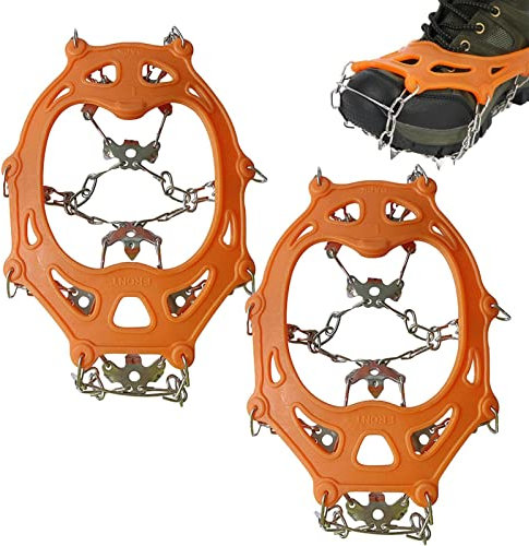 Niktule Eisstollen,rutschfeste zum Eisklettern |, Traction Cleats, Walk Traction Cleat, Walk Traction zum Gehen, Joggen oder Wandern auf Schnee und EIS