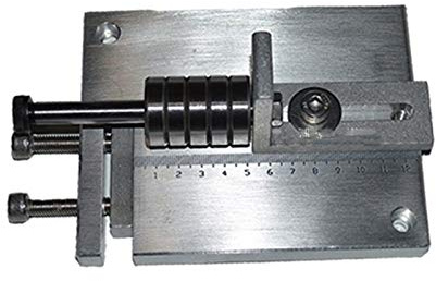 Wzrx7 - shop Machine De Découpe Manuelle De Bande De Cuir Outil De Coupe De Bande De Cuir en Aluminium Outils De Coupe De Ceinture De Cuir/Taille De La Plaque: 120X150X15mm