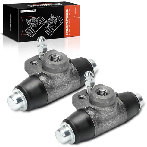 Frankberg 2x Brake Wheel Cylinder Rear Axle Compatible with A2 8Z0 1.2L-1.4L 2000-2005 Arosa 6H 1.0L-1.7L 1997-2004 Cordoba 6K1 6K2 1.0L-1.9L 1993-2002 Replace# 331611051A