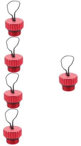 POPETPOP 5pcs Scuba Tank Dust Cap Protector Valve Adapter Cap for Diving Equipment
