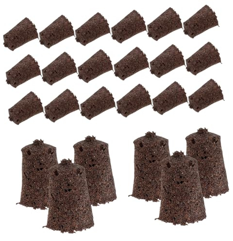 SEWOART 30piezas Tierras Hidropónico Turba Reemplazo Bloques Turba Kit Hidropónico Jardinería
