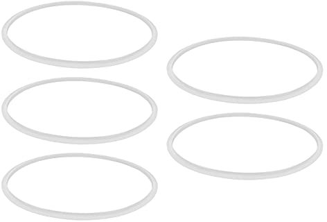 Akozon Anillo de Sellado Universal de Silicona para Olla a Presión de Aleación de Aluminio - Compatible con la Mayoría de Las Ollas a Presión - Se Recomienda el Paquete JYA01327