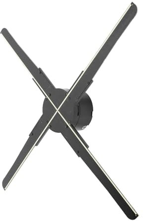 XAoSCd Z4 45Cm 3D LED WiFi Olografico Proiettore Display Fan Ologramma pubblicità Proiezione Player per Mostre, Centri Commerciali, Cinema, Aeroporti,