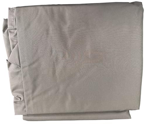 Happy Garden Toile de Rechange pour Parasol déporté Molokai 3x4m Taupe – rectangulaire, Polyester déperlant et Anti-UV