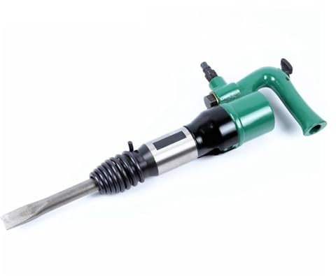Low Noise Pneumatic Shovel C4 Castings Deburring Wind Spade Air Pick Remove Weld Hammer Chisel Digging Tool Concrete Wall Brick Opening for Woodworking, Concrete