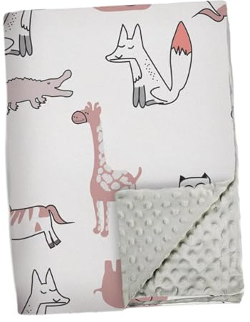 TTETTZ Fascia per Neonati, Biancheria Da Letto per Bambini, Da Viaggio E per L'asilo Nido, Modello Giraffa, Taglia unica bambino