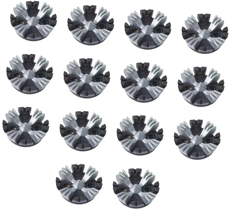 UncleS 14 clavos antideslizantes para zapatos de golf, accesorios de clavos de zapatos de golf, accesorios de clavos antideslizantes duraderos, giros rápidos, tornillos de giro rápido