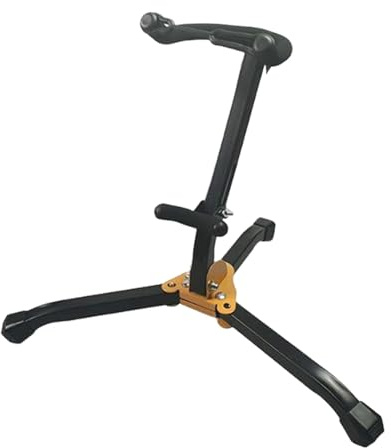TTETTZ Soporte para Saxofón, Altura Ajustable, para Espectáculos, Escenarios, Trípode Plegable.