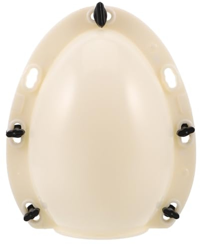iplusmile Stampo per Uova di Pasqua Giganti 3D in Plastica Resistente alle Alte Temperature Stampo per Uova di Cioccolato Riempibile da 20 CM per Creazioni Fai da Te e Decorazioni