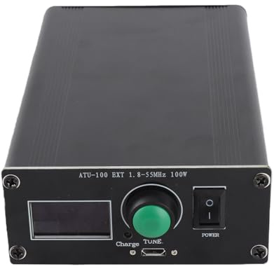 Antennentuner für Funkgeräte aus Aluminiumlegierung, 1,8-55MHz, 0,96IN ATU-100