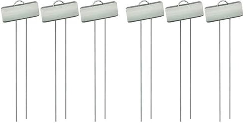 50 Packungen Pflanzenetiketten Aus Metall, Schilder For Gartenblumen, Topfpflanzen, Wasserfeste Pflanzenschilder